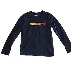 Abercrombie Kids Shirt - size 7/8 Color Blue Abercrombie Fitch Logo